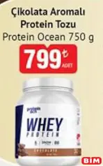 PROTEİN OCEAN ÇİKOLATA AROMALI PROTEİN TOZU 750 G fiyat ve kampanya bilgisi